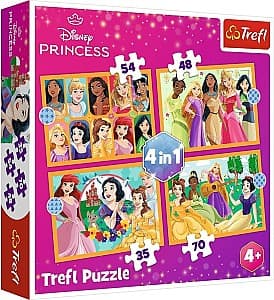 Puzzle Trefl 4in1 Fairy tale stories 34651