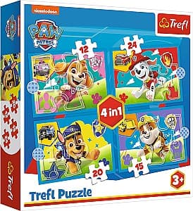 Puzzle Trefl 4in 1 PAW Patrol (34628)