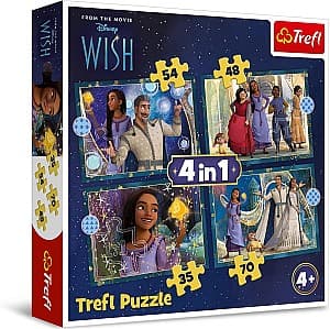 Puzzle Trefl 4in1 Dreams come true (34649)
