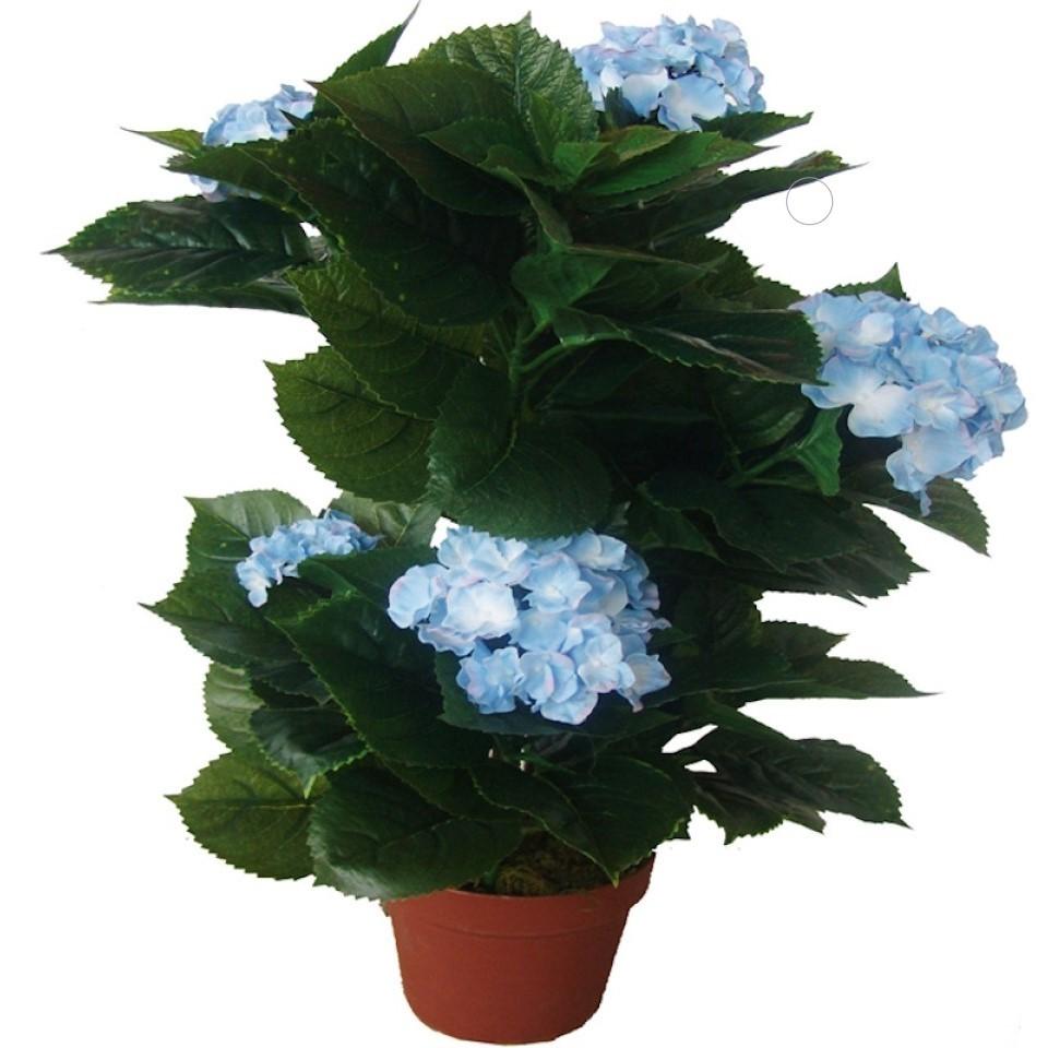 Искусственные цветы OEM/ODM Hydrangea 45см (Green/Blue)