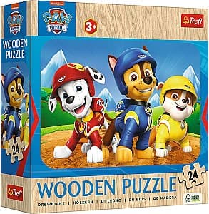 Puzzle Trefl 20265 Lovely Paw Patrol Team