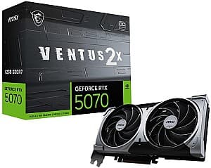 Видеокарта MSI GeForce RTX 5070 VENTUS 2X 12G OC