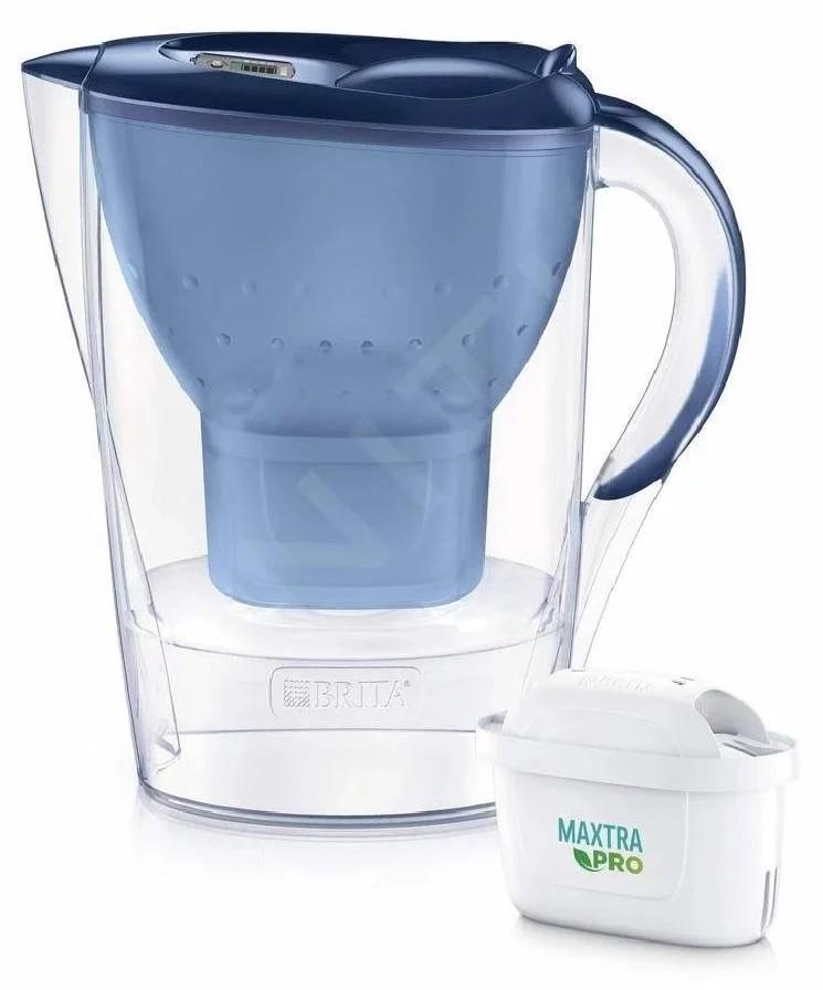 Cană filtrantă pentru apă BRITA Marella + filtru Maxtra Pro Pure Performance (Blue)
