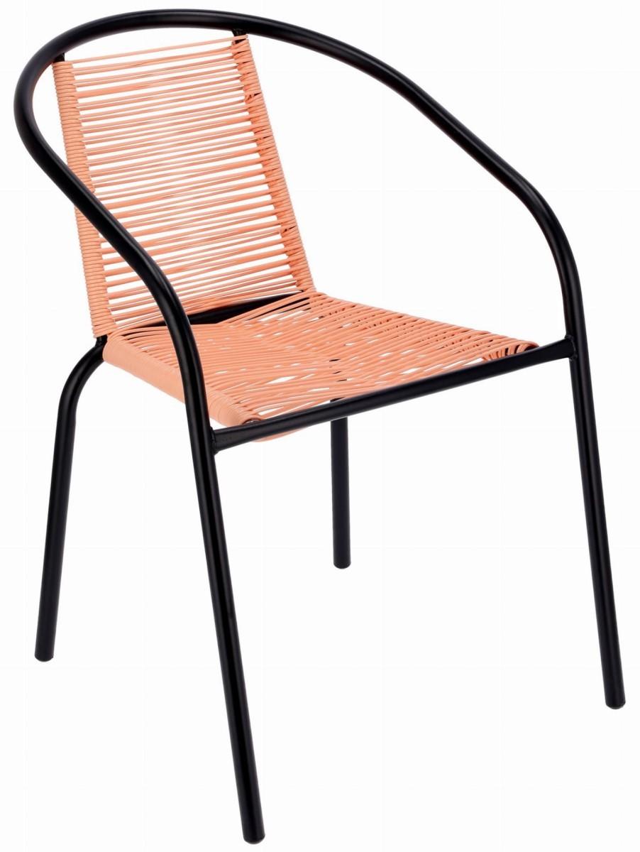Стул для сада Jumi Bistro OM-318755 Кораловый