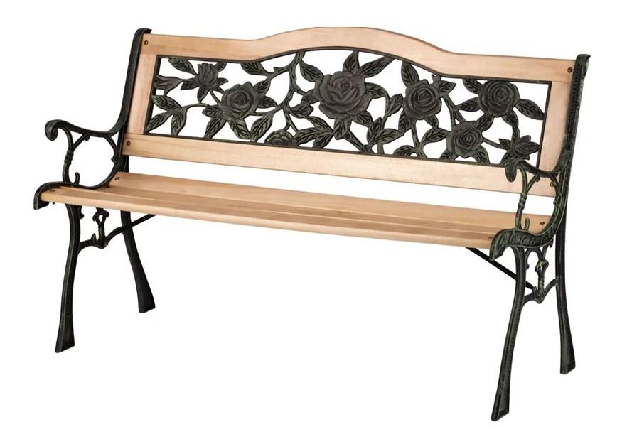 Садовая скамейка Sofotel Gardi Rose (Wood/Black-Green)