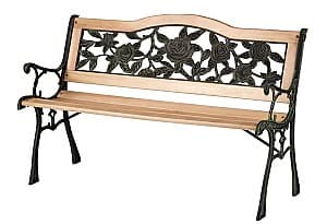 Banca gradina Sofotel Gardi Rose (Wood/Black-Green)
