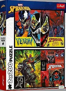 Пазлы Trefl Spider-Man day and night (13314)