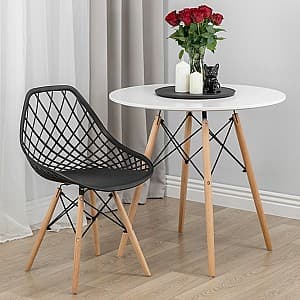 Пластиковый стул Sunrise C-73 PP (Black/Beech)