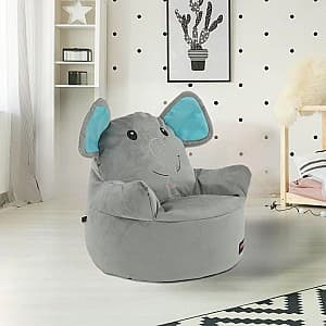 Fotoliu puf Tempo Kondela SitOnMe Baby Elephant Typ 2 (Gray)