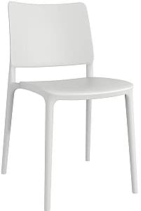 Пластиковый стул Papatya Joy-S White 01