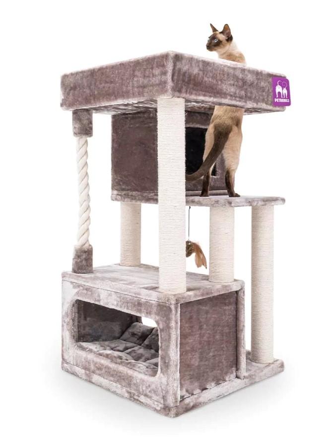 Ansamblu pentru pisici PETREBELS SWEET PETIT Lodge 107 Cappuccino