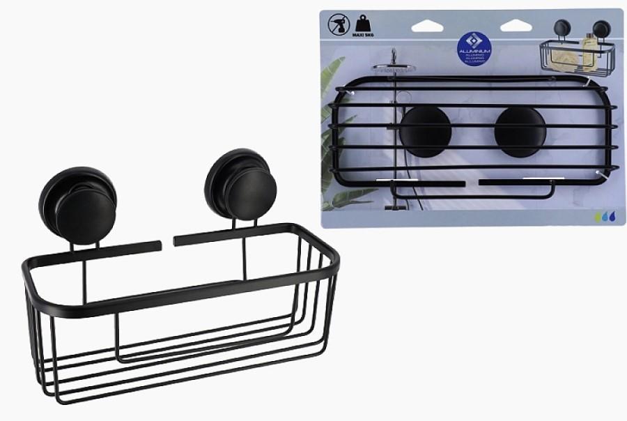 Полка для ванных комнат Tendance 28x13.5x16см Черный