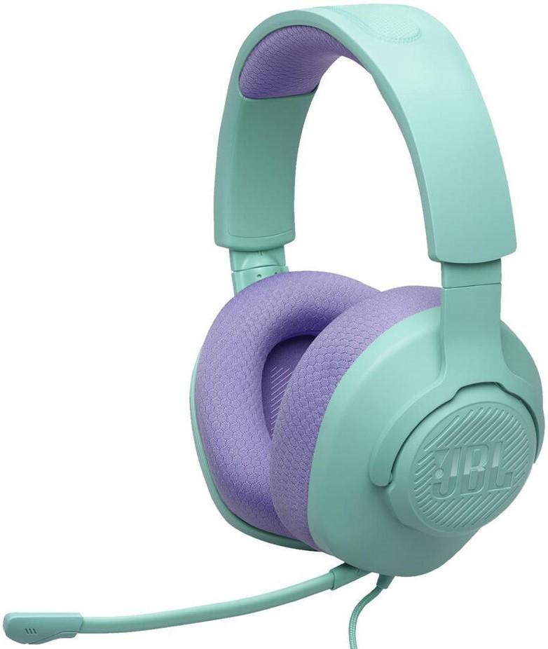 Casti gaming JBL Quantum 100M2 Cyan