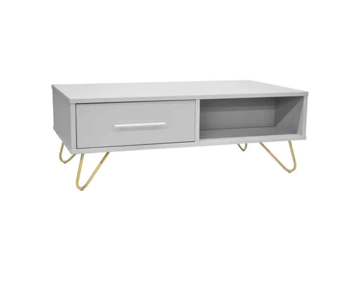 Masuta de cafea, reviste DP Mia Grey/Gold