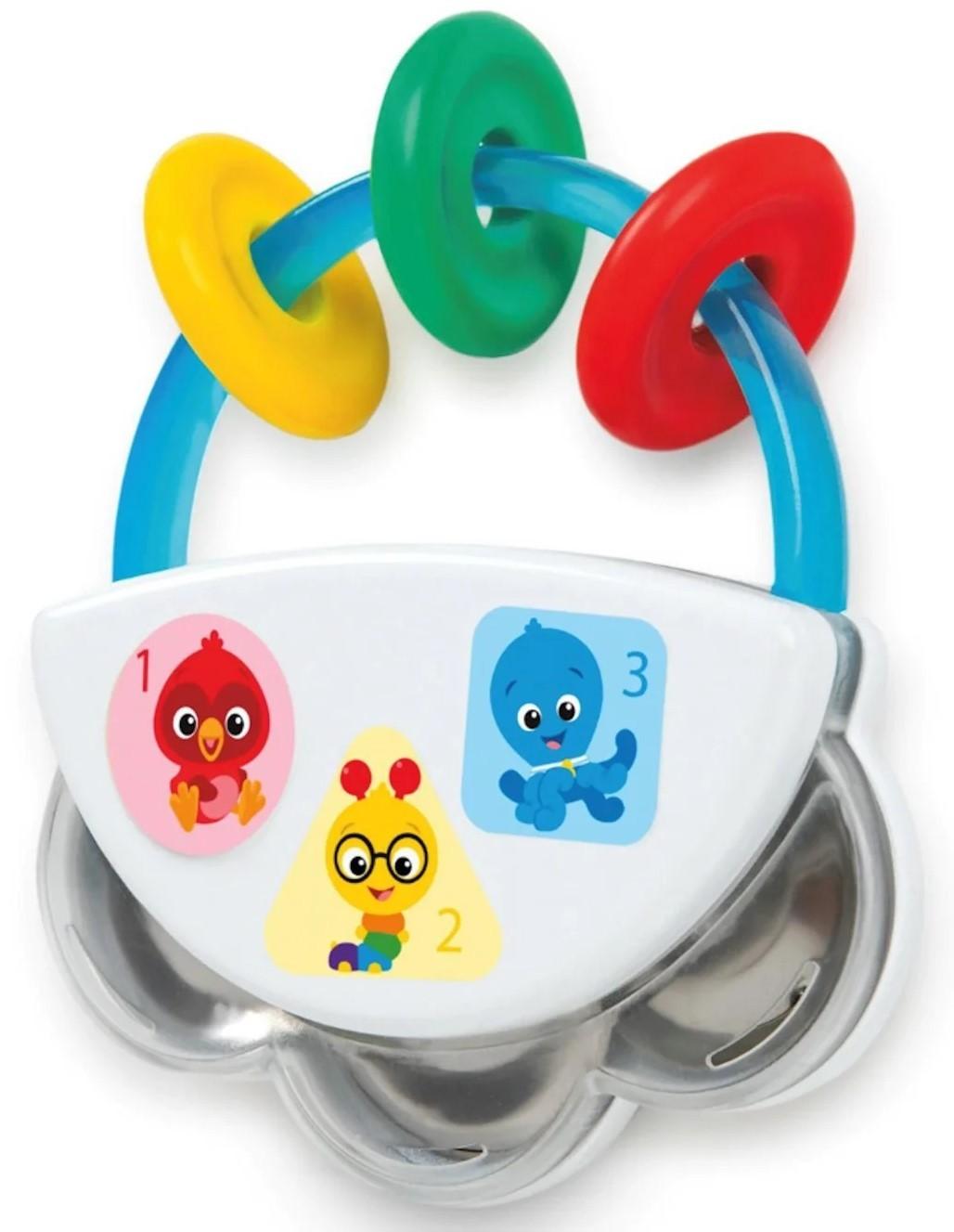 Jucarie bebelus Baby Einstein Tiny Tambourine
