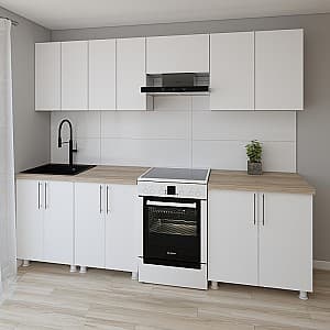 Кухонный гарнитур Smartex K1 260 см Белый