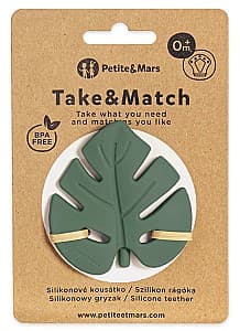 Jucarie bebelus Petite&Mars Take & Match Misty Green