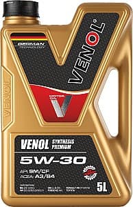 Ulei motor Venol 5W-30 5L SYNTHESIS PREMIUM HC-EC SM CF