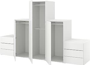 Детский шкаф IKEA Platsa 3 двери/6 ящиков Белый/Fonnes Белый