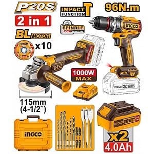 Набор электроинструментов INGCO COSLI241298