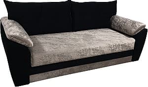 Диван V-Toms Noelle N3V1 (185x93 см) Черный/Серый