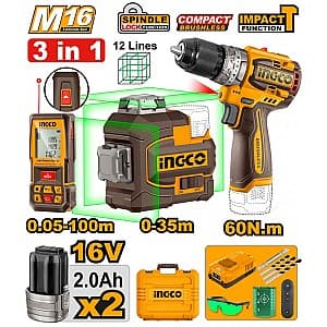 Набор электроинструментов INGCO COSLI250101
