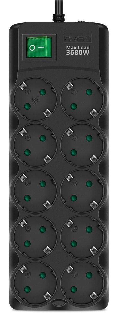 Сетевой фильтр SVEN SF-10E-16 3m