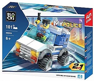 Конструктор Blocki MyPolice 101дет. KB0656