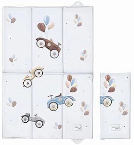 Saltea de infasat Ceba Baby Retro Cars 60x40 cm
