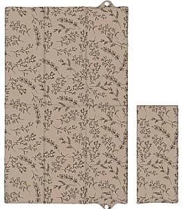 Saltea de infasat Ceba Baby Basic Flowers 60x40 cm