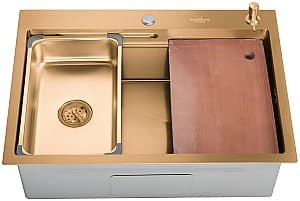 Chiuveta bucatarie SanDonna HD7050 Auriu