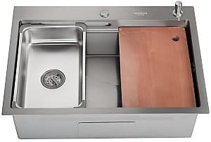 Chiuveta bucatarie SanDonna HD7050 Crom Satin