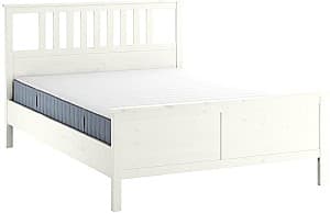 Кровать IKEA Hemnes Valevag 160x200 Белый/Твердый