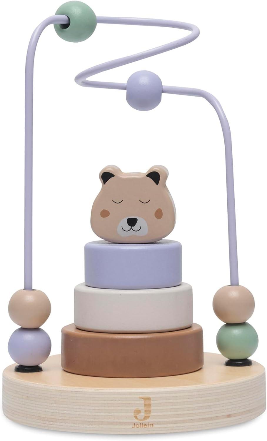 Интерактивная игрушка Jollein Bead Maze Cheetah