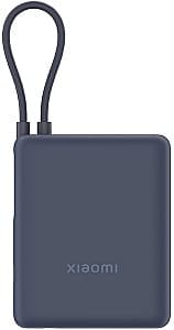 Acumulator extern Xiaomi 33W Integrated Cable 10000mAh Blue