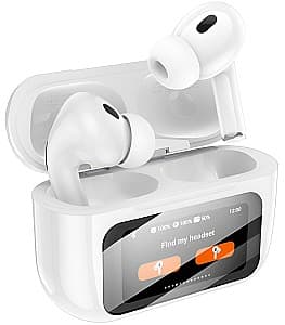 Наушники HELMET TWS Original Series E26 ANC Smart Display White