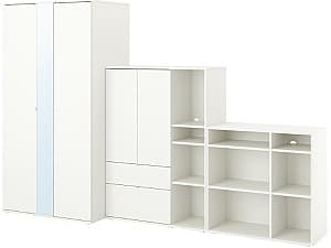 Шкаф IKEA Vihals 305x57x200 Белый