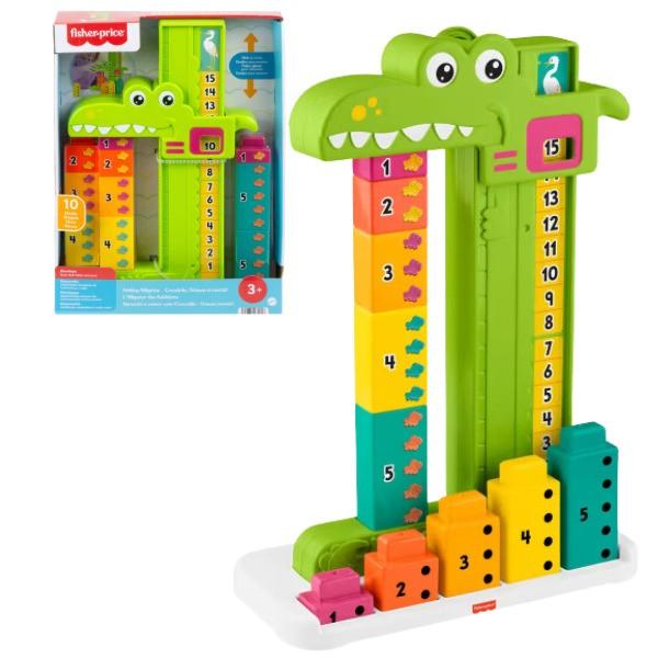 Счетный материал Fisher price Аллигатор с прибавлением JCT13