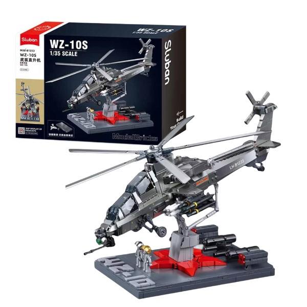 Constructor Sluban Elicopter militar scara 1:35 (B1233)