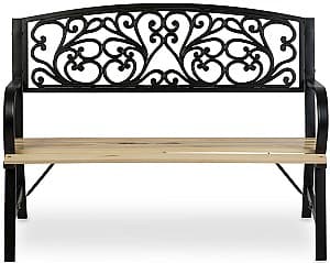 Садовая скамейка Sofotel Ivy (Black/Wood)