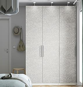 Шкаф IKEA Pax/Mistudden/Komplement с моделью 150x60x236 Белый/Серый
