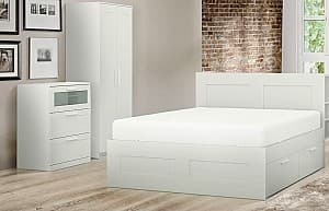 Спальня IKEA Brimnes 3 части 140x200 Белый