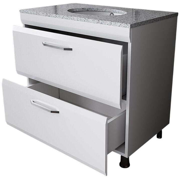 Шкаф под умывальник Supraten GR 85 Белый