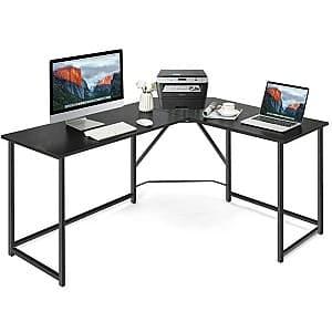 Masa de birou Costway HW67176BK Black