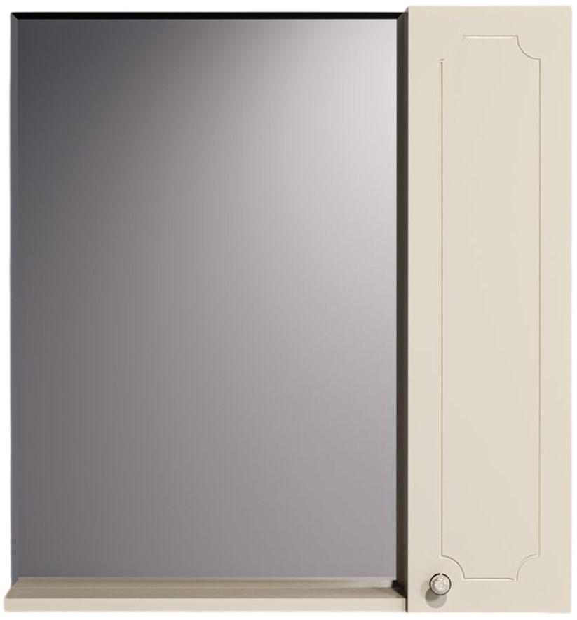 Шкаф в ванную Supraten Valua 75 Бежевый Правый