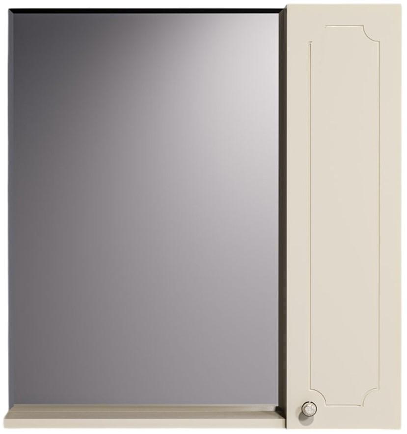 Шкаф в ванную Supraten Valua 90 Бежевый Правый