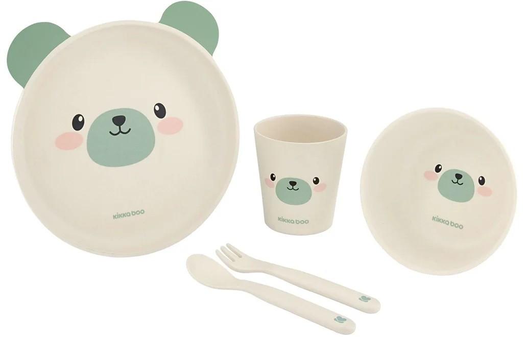 Набор посуды Kikka Boo Bamboo Bear Mint