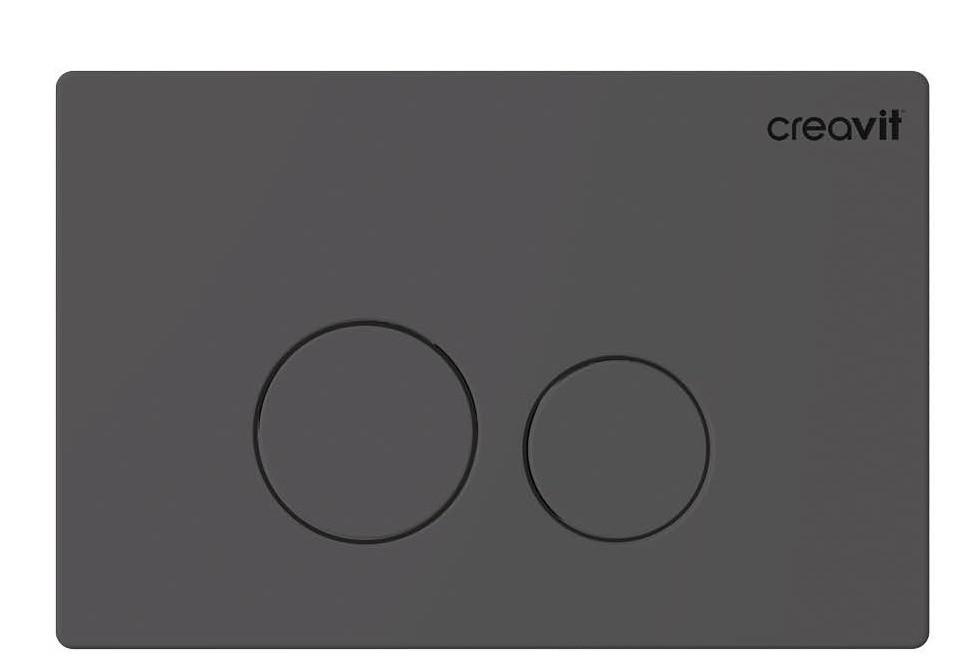 Клавиша смыва Creavit GP9002.04 Matt Antracit