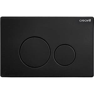 Клавиша смыва Creavit GP9002.01 Matt Black