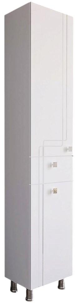 Шкаф пенал Supraten Gasconi Белый Левый